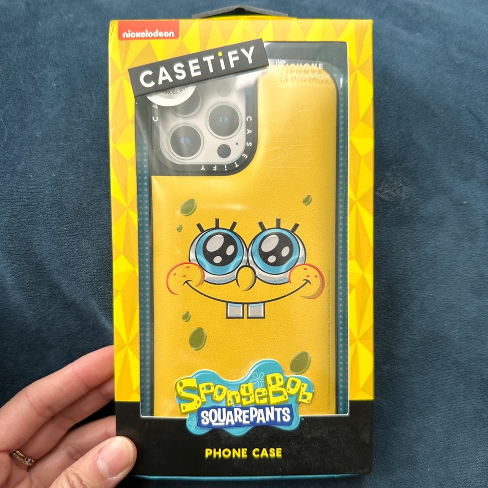SpongeBob iPhone 13 Pro Max Phone Case